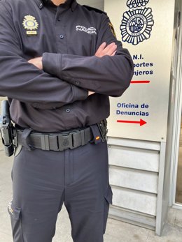 Imagen de archivo de un Policía Nacional