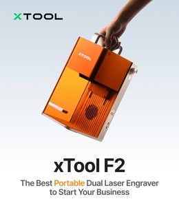 Xtool F2: The Best Portable Dual Laser Engraver To Start Your Business
