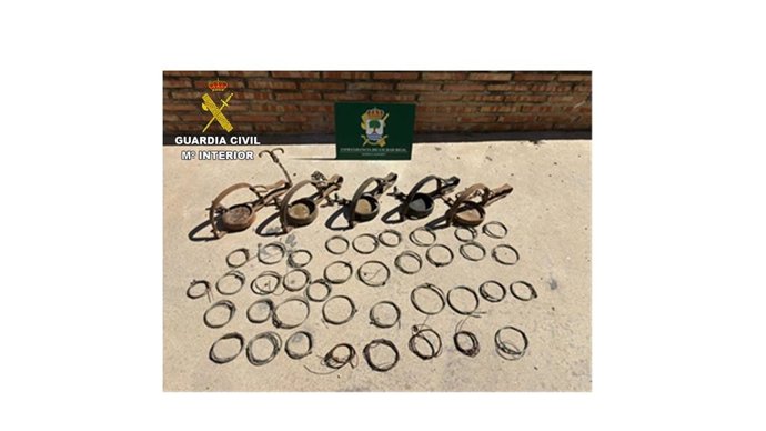 Métodos prohibidos de caza intervenidos.