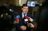 Mañueco insiste en que no habrá adelanto electoral en Castilla y León: "Las elecciones serán en marzo"