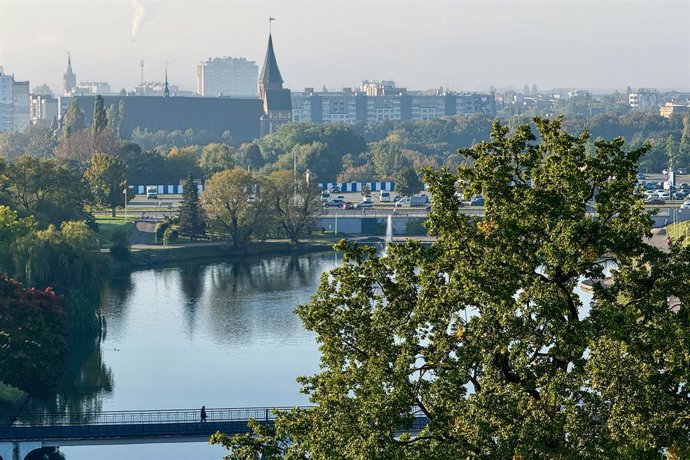 RUSSIA, KALININGRAD - OCTOBER 7, 2025: A view of the city
