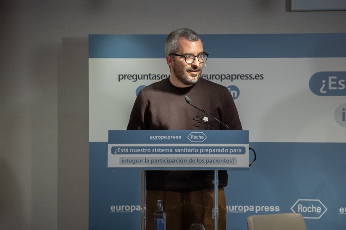 Archivo - El secretario de estado de Sanidad, Javier Padilla, durante el Encuentro Informativo de Europa Press con Roche, en el Hotel Hyatt Regency Hesperia Madrid, a 5 de mayo de 2025, en Madrid (España). El encuentro se desarrolla bajo el título, '¿Está