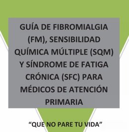 Portada de la guía de dolor crónico que ha elaborado la Diputación de Cáceres