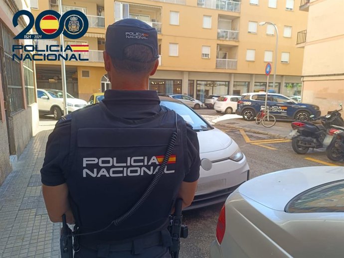 Un agente de la Policía Nacional. Recurso.
