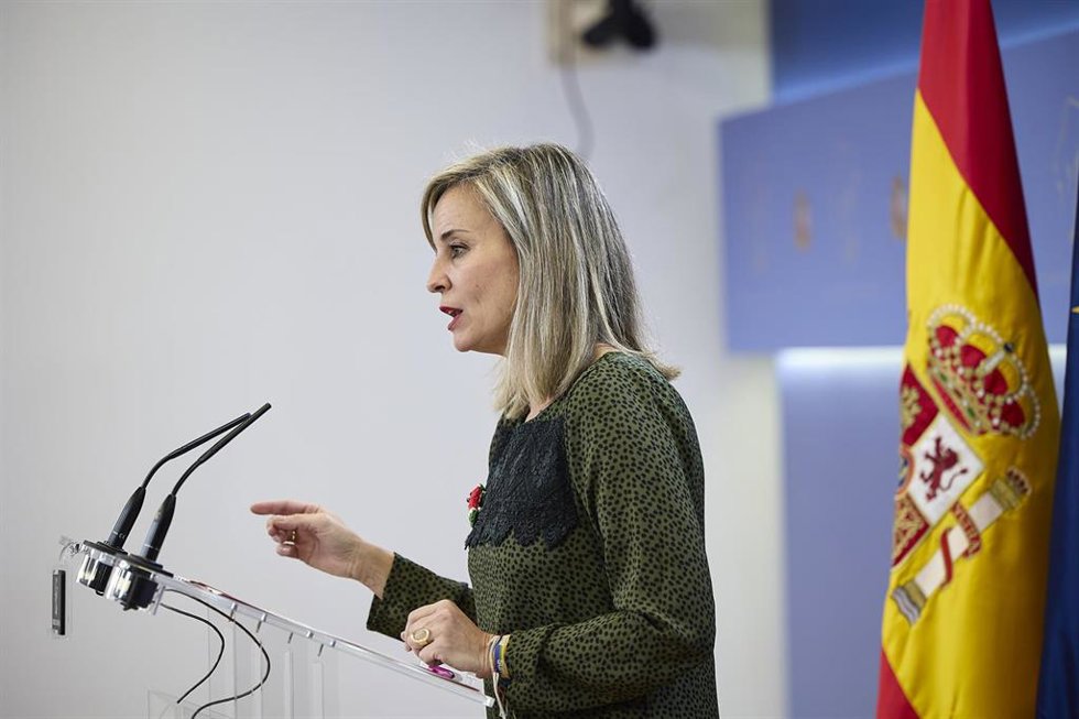 La diputada del grupo parlamentario de Sumar, Verónica Martínez Barbero.