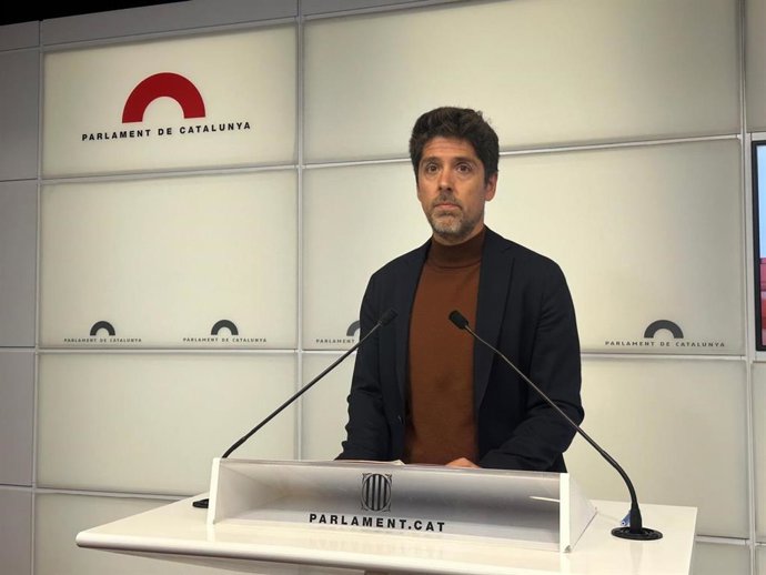 El portavoz de los Comuns en el Parlament, David Cid