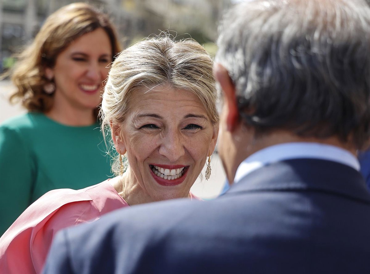 Yolanda Díaz anuncia que Mataró (Barcelona) será Capital de la Economía Social en 2026