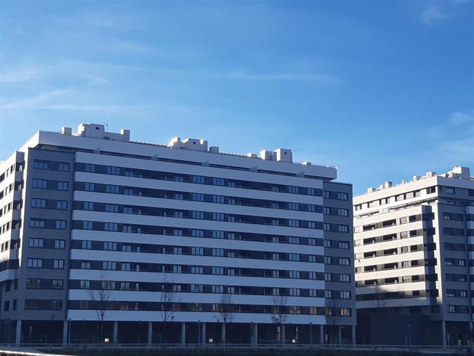 Archivo - Bloques de viviendas.