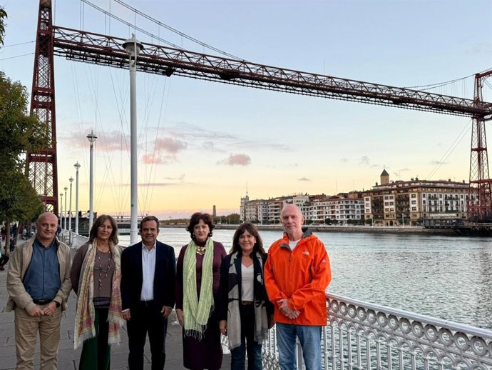 El conseller insular de Presidencia, Toni Fuster, en la última reunión de la Alianza en el Puente Colgante