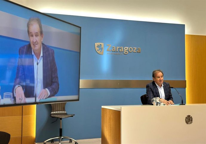 El portavoz del grupo municipal del Partido Popular (PP) en el Ayuntamiento de Zaragoza, Ángel Lorén