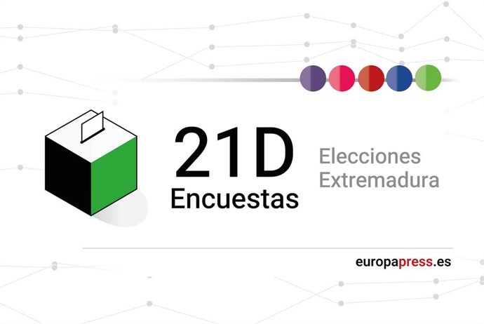 Así están las encuestas para las elecciones de Extremadura del 21 de diciembre 2025
