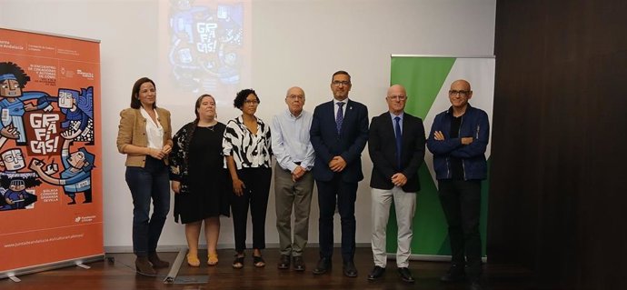 Presentación de 'Gráficas!-25' en el CAL Málaga.