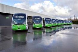 Archivo - Autobuses eléctricos de Tuvisa