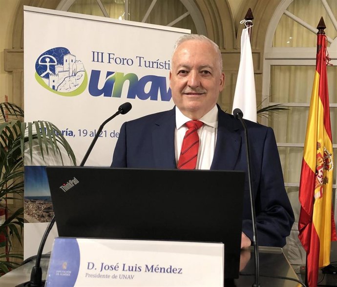 El presidente de UNAV, José Luis Méndez.
