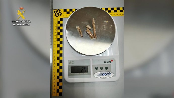 Droga intervenida en Tenerife II que se intentaba introducir en medio de visitas a familiares y amigos internos