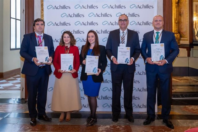 Ganadores de los II Premios ESG de Achilles