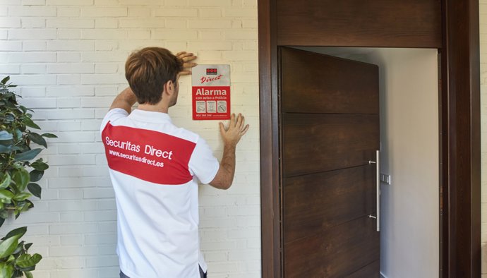 Instalación de una alarma. 