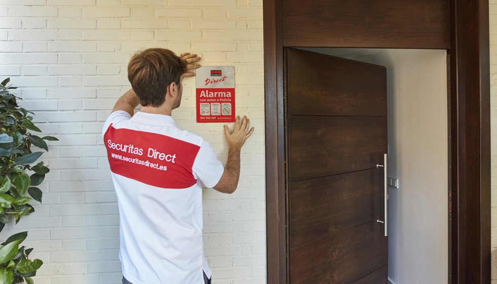 Instalación de una alarma. 