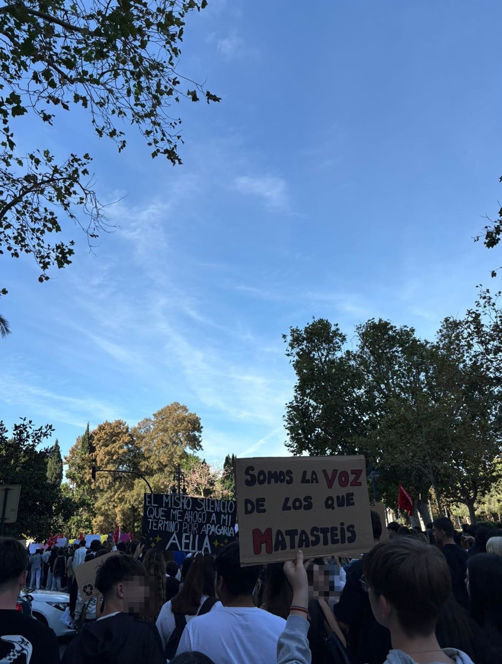 Estudiantes, padres y profesores claman en Valncia contra el bullying y exigen protocolos eficaces
