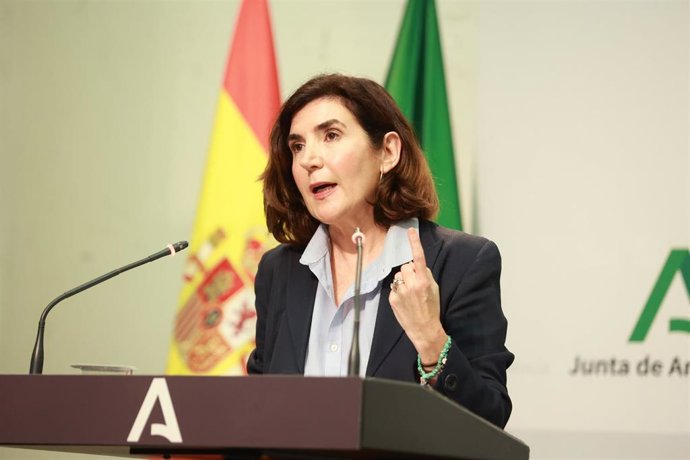 Archivo - La consejera de Empleo, Rocío Blanco, en una imagen de archivo.