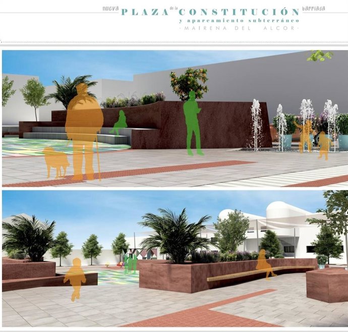 Adjudican a la UTE Lisabesur Mollinedo el proyecto de obras de aparcamiento de la Plaza Constitución