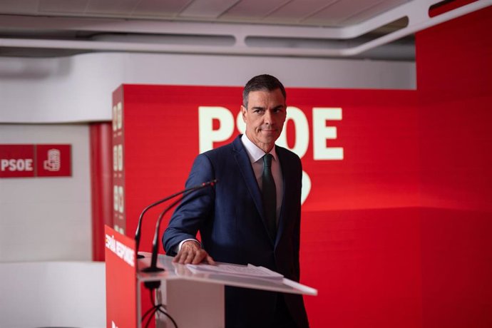 Archivo - El secretario general del PSOE y presidente del Gobierno, Pedro Sánchez
