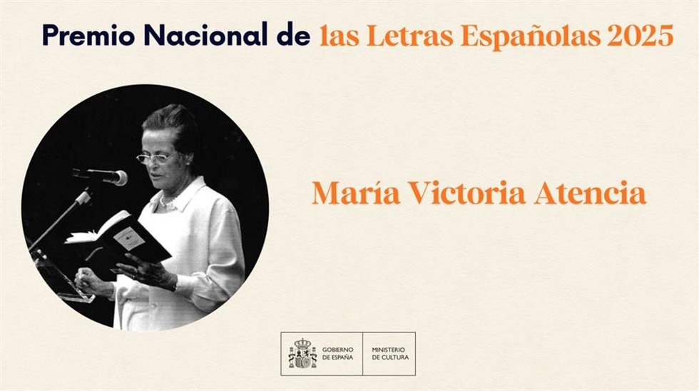 María Victoria Atencia gana el Premio Nacional de las Letras Españolas 2025.