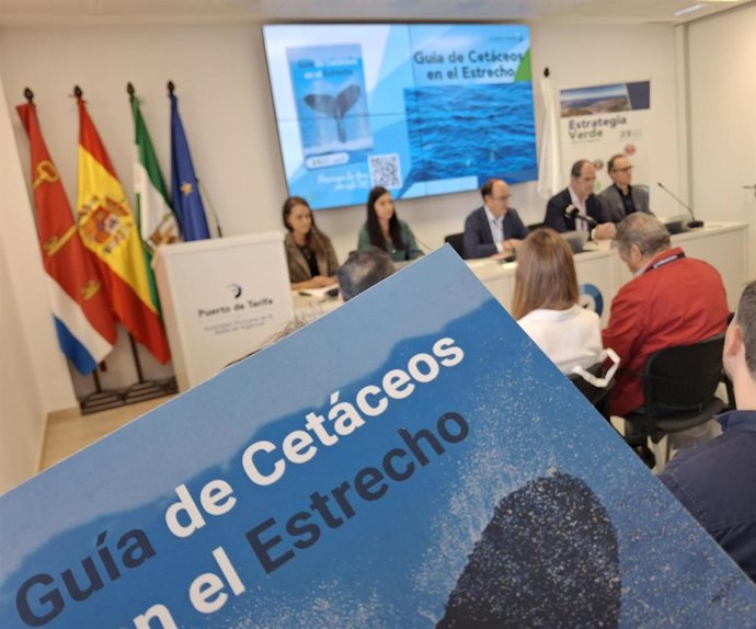 Presentación de la Guía de Cetáceos en el Estrecho en Tarifa.