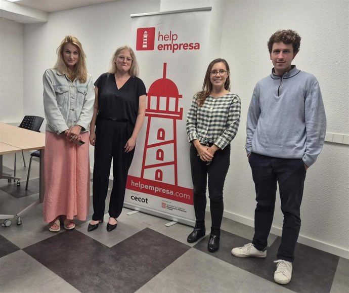 La agencia polaca PARP visita a la Cecot para conocer los servicios de HelpEmpresa y Reempresa