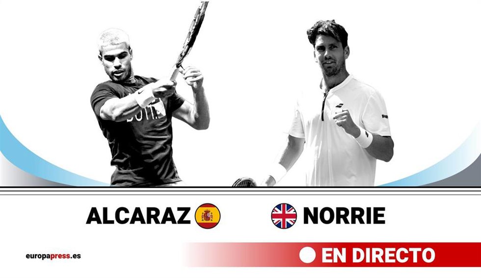 Alcaraz - Norrie, segunda ronda de París-Bercy: En directo.