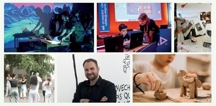 Talleres creativos gratuitos de Fundación Unicaja en Cádiz.