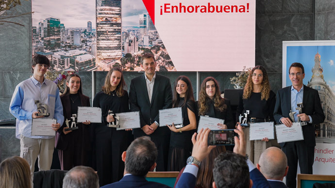 Schindler premia ideas de "futuros arquitectos" en la XI edición de sus Premios Nacionales de Arquitectura.