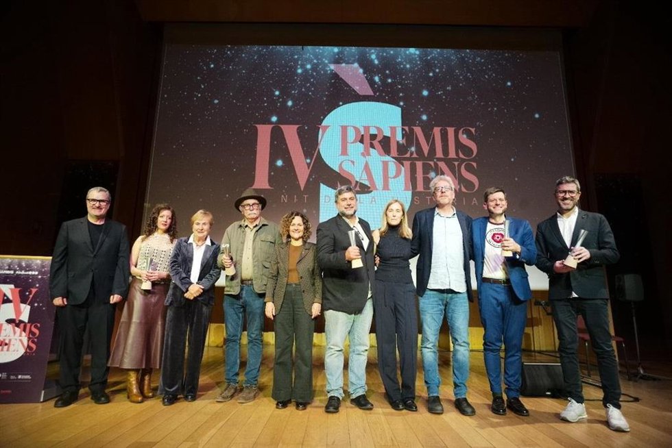 Todos los galardonados por los IV Premis Spiens