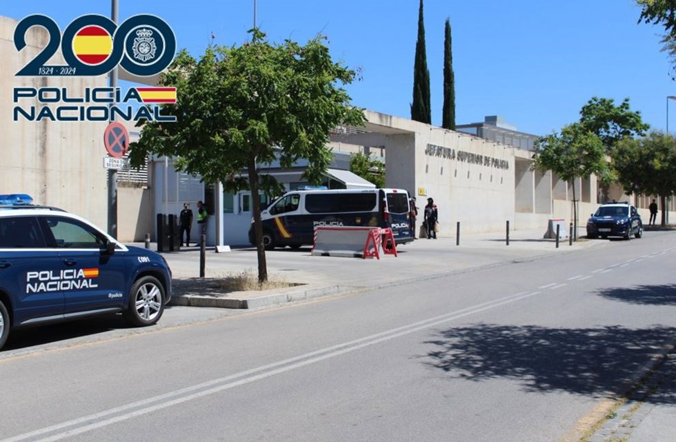 Imagen de Archivo de la Jefatura de Policía de Granada