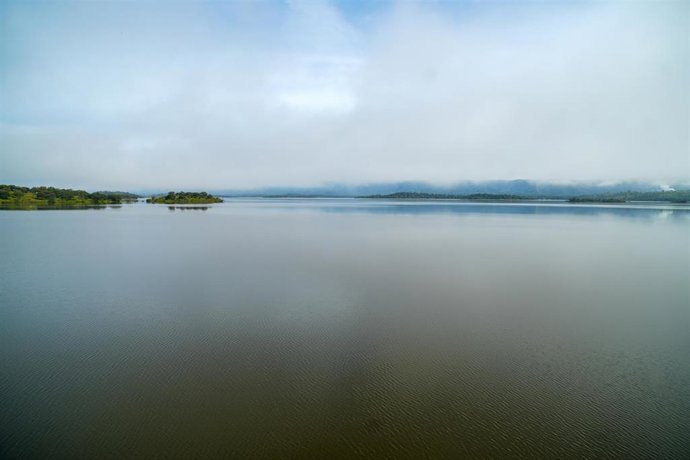 Archivo - Imágenes del embalse de Los Melonares. A 12 de marzo de 2025 en Castilblanco de los Arroyos, Sevilla (Andalucía, España). 