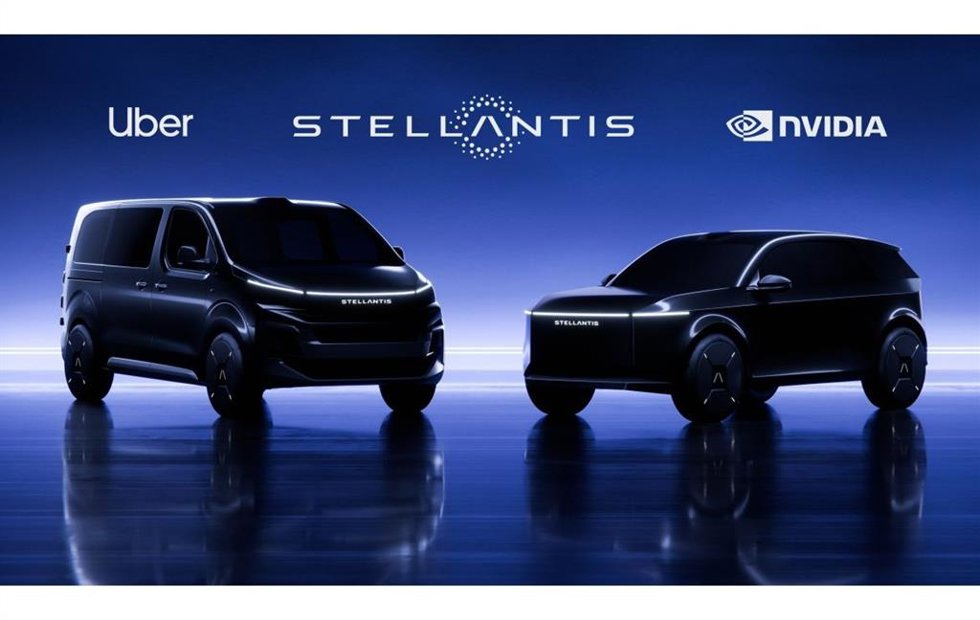 Stellantis, Nvidia, Uber y Foxconn acuerdan una colaboración para servicios de robotaxi