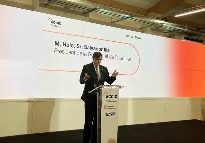 El president de la Generalitat, Salvador Illa
