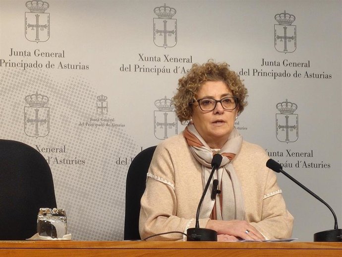 Archivo - La diputada del PP en la Junta General, Gloria García