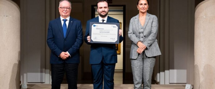 Cerimônia de premiação da Sociedade Espanhola de Informática - Fundação BBVA 2025