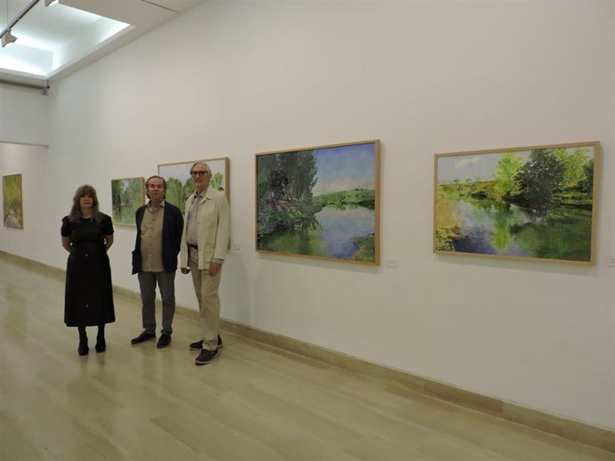Exposición 'La pintura del lugar. Viajes y paisajes'  del artista José Manuel Pérez Tapias en la Casa de la Provincia de Sevilla. 