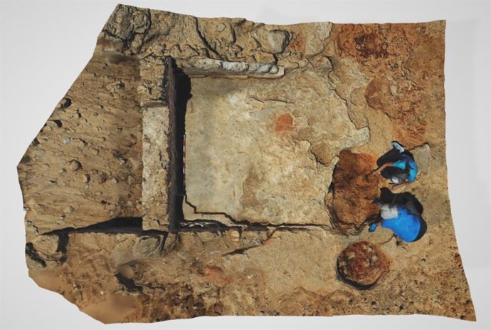 Imagen de excavaciones en Sancti Petri, en Chiclana de la Frontera (Cádiz)