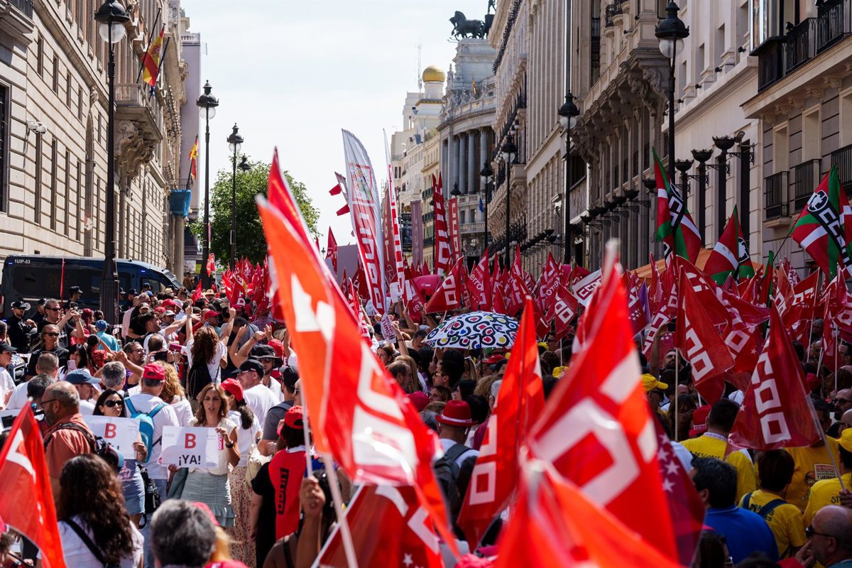 UGT, CC.OO y CSIF en La Rioja secundan la concentración estatal para forzar una mesa de negociación