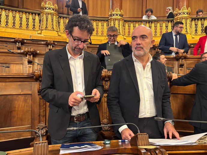 Archivo - Juan Milián y Daniel Sirera.