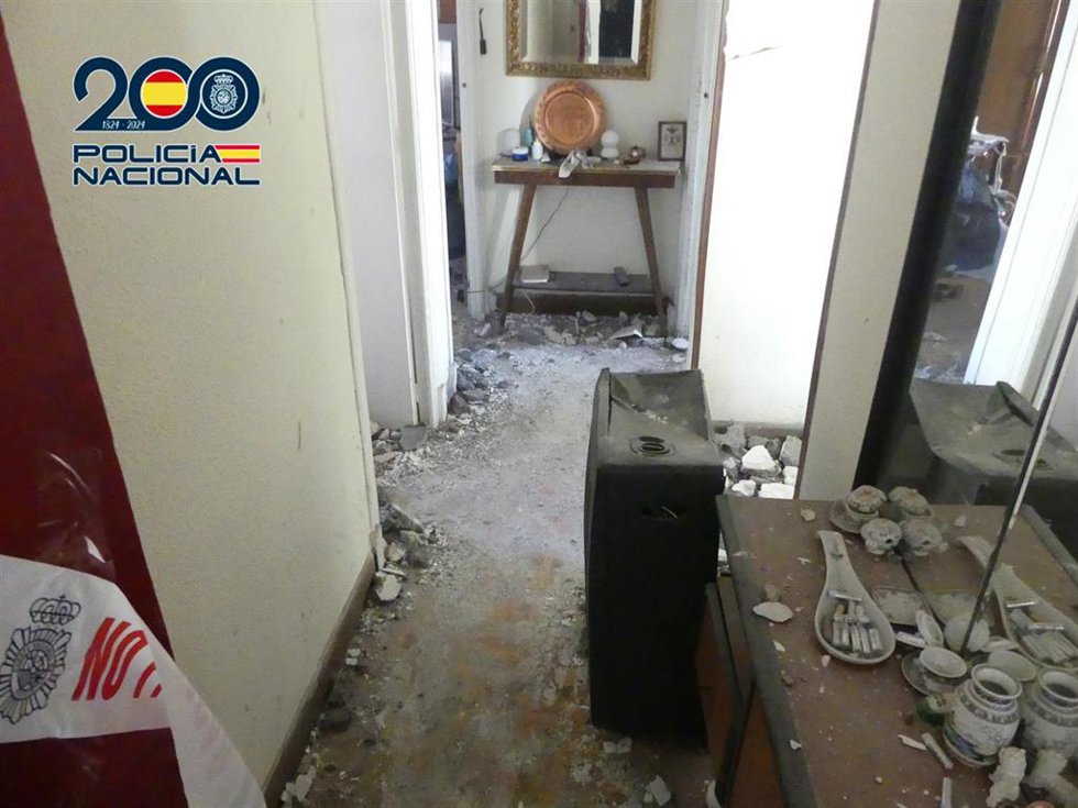 AMP.- Detenido un hombre de 47 años en Logroño por provocar una explosión de gas butano para matar a su vecino de arriba