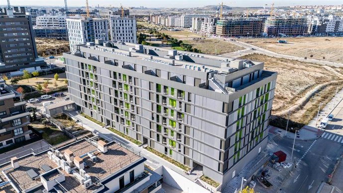 Archivo - EMVS Madrid participa en la Semana de la Arquitectura con visitas guiadas a dos de sus promociones de viviendas