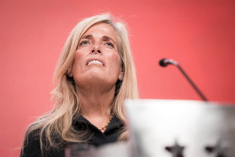 La consejera de Economía, Hacienda y Empleo, Rocío Albert,  durante una rueda de prensa tras la reunión del Consejo de Gobierno de la Comunidad de Madrid, en la Real Casa de Correos, a 29 de octubre de 2025, en Madrid (España). El Gobierno de la Comunid