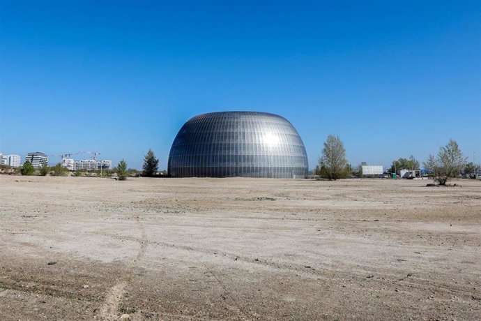 Archivo - El edificio de la Ciudad de la Justicia en Valdebebas (Madrid)  