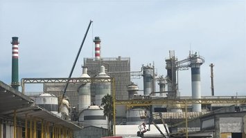 La fábrica de Ence en Pontevedra