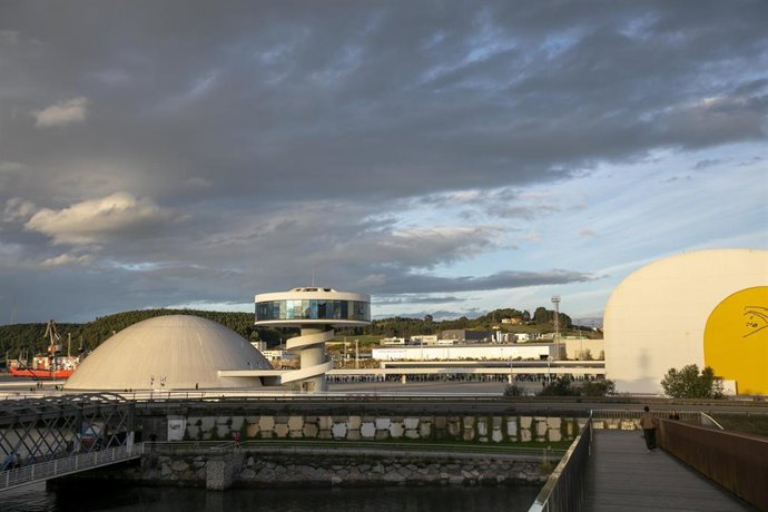 Centro Niemeyer, a 22 de octubre de 2025, en Avilés, Asturias (España).