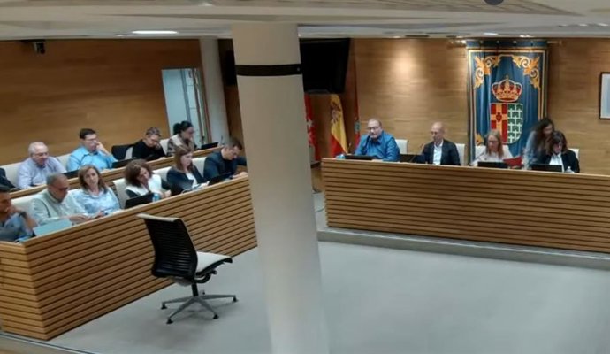 Imagen del Pleno del Ayuntamiento de Getafe